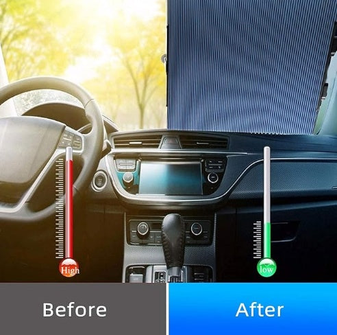 Sun Car Shade Retractable