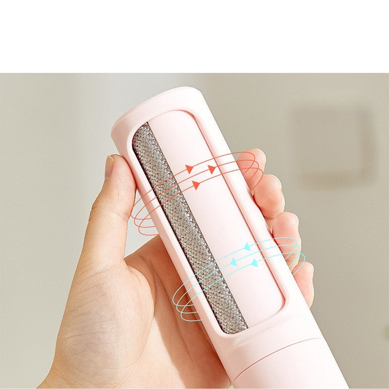 Reusable Pet Hair Remover Brush Lint Roller Portable Effective Self Cleaning Tool