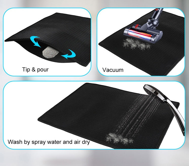 Honeycomb Cat Pad Waterproof Urine Proof Pad Pet Supplies Cat Litter Pad