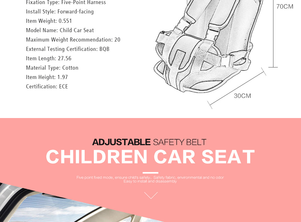 Safe Seat Portable Baby Safety Seat
