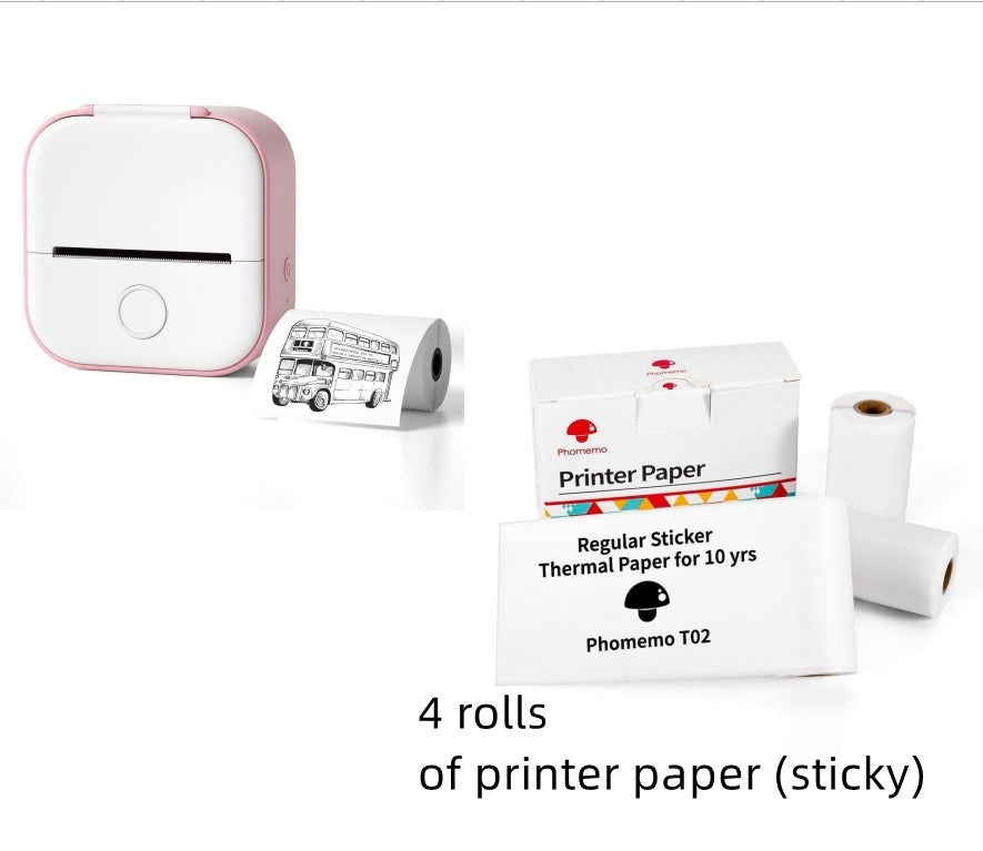 Mini Thermal Portable Label Printer