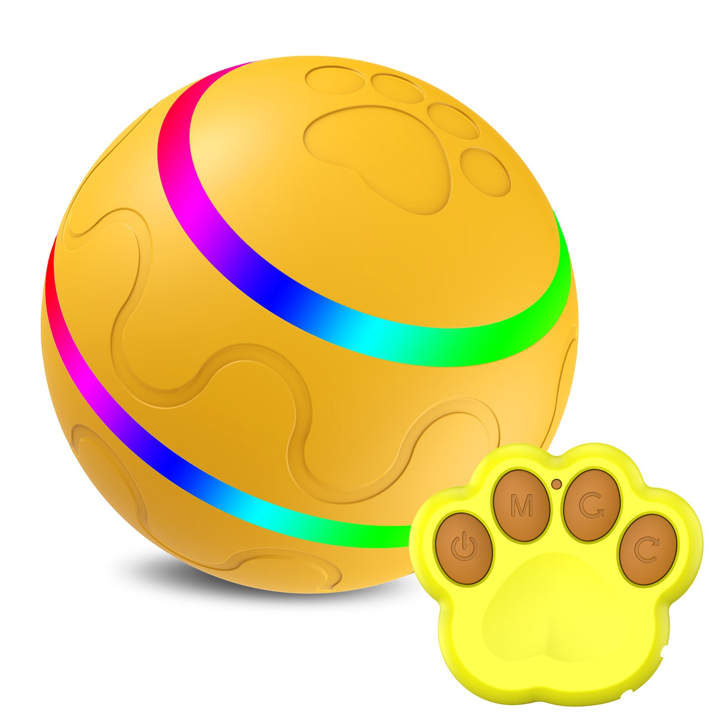 Wicked Ball Toy Intelligent Ball USB Cat Toys Self Rotating Ball Automatic Rotation Ball