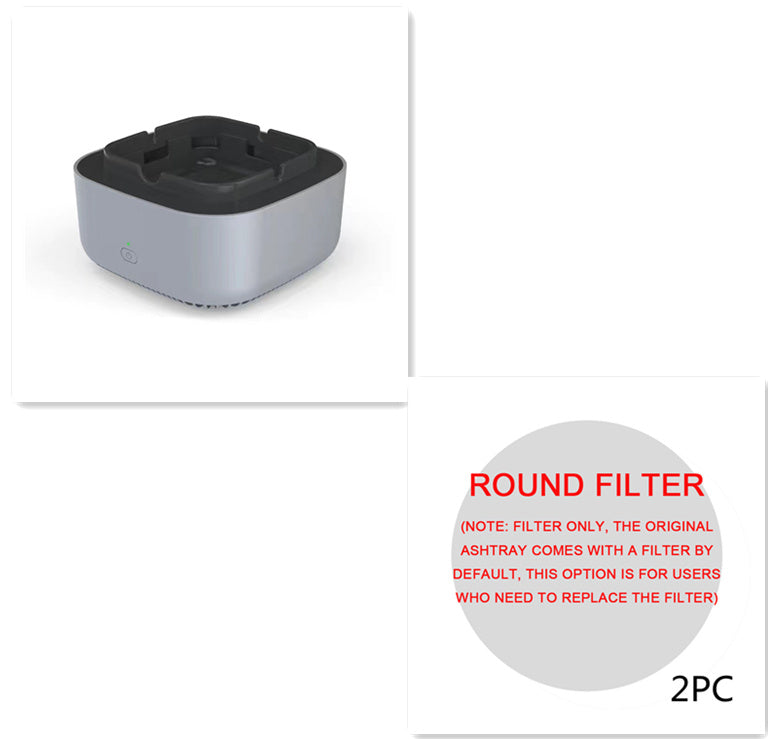 Smoke Air Removal Purification Ashtray