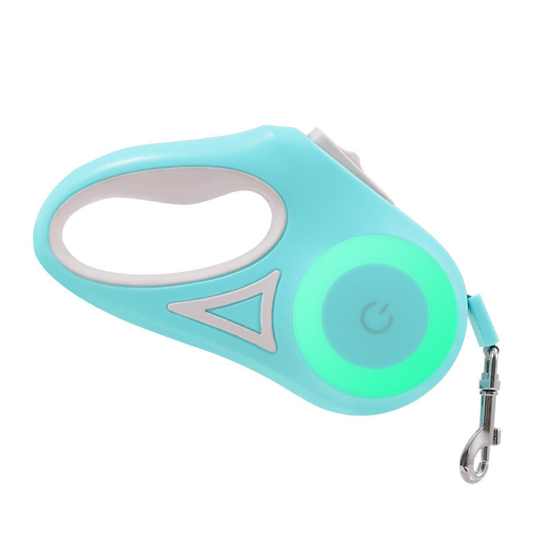 Retractable Leash And Dog Leash Dog Collar Spotlight Automatic Pet Dog Cat Traction Rope For Small Medium Dogs Pet Product