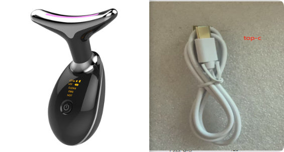Thermal Neck Lifting And Tighten Massager Electric Microcurrent Wrinkle Remover