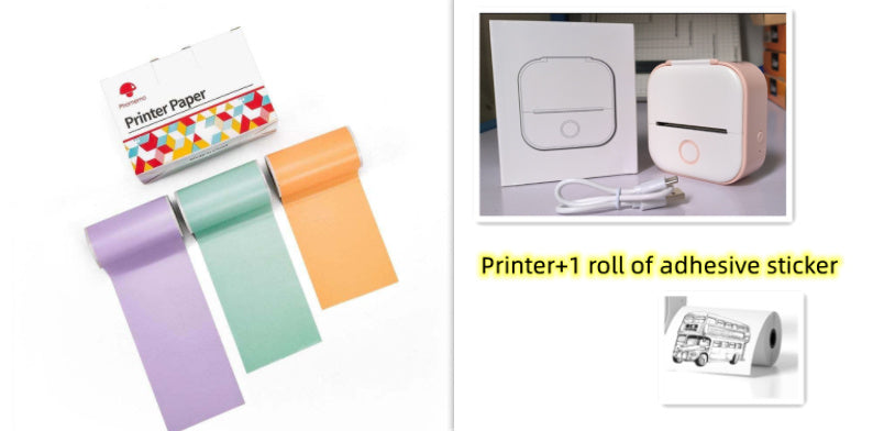 Mini Thermal Portable Label Printer