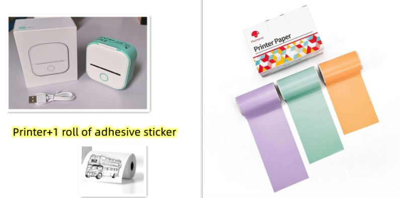 Mini Thermal Portable Label Printer