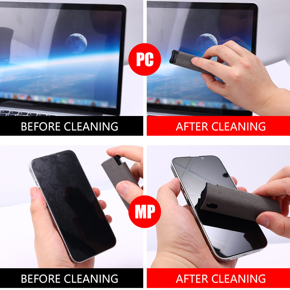Mobile Screen Cleaner Artifact Storage Integrated Mobile Phone Portable Computer Screen Cleaner Set