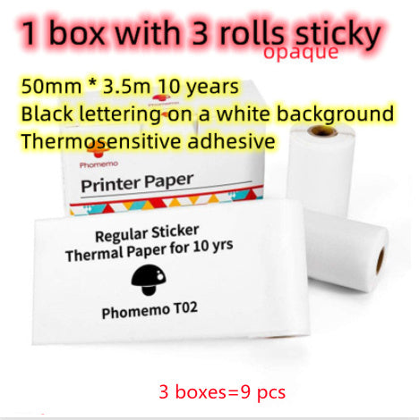 Mini Thermal Portable Label Printer