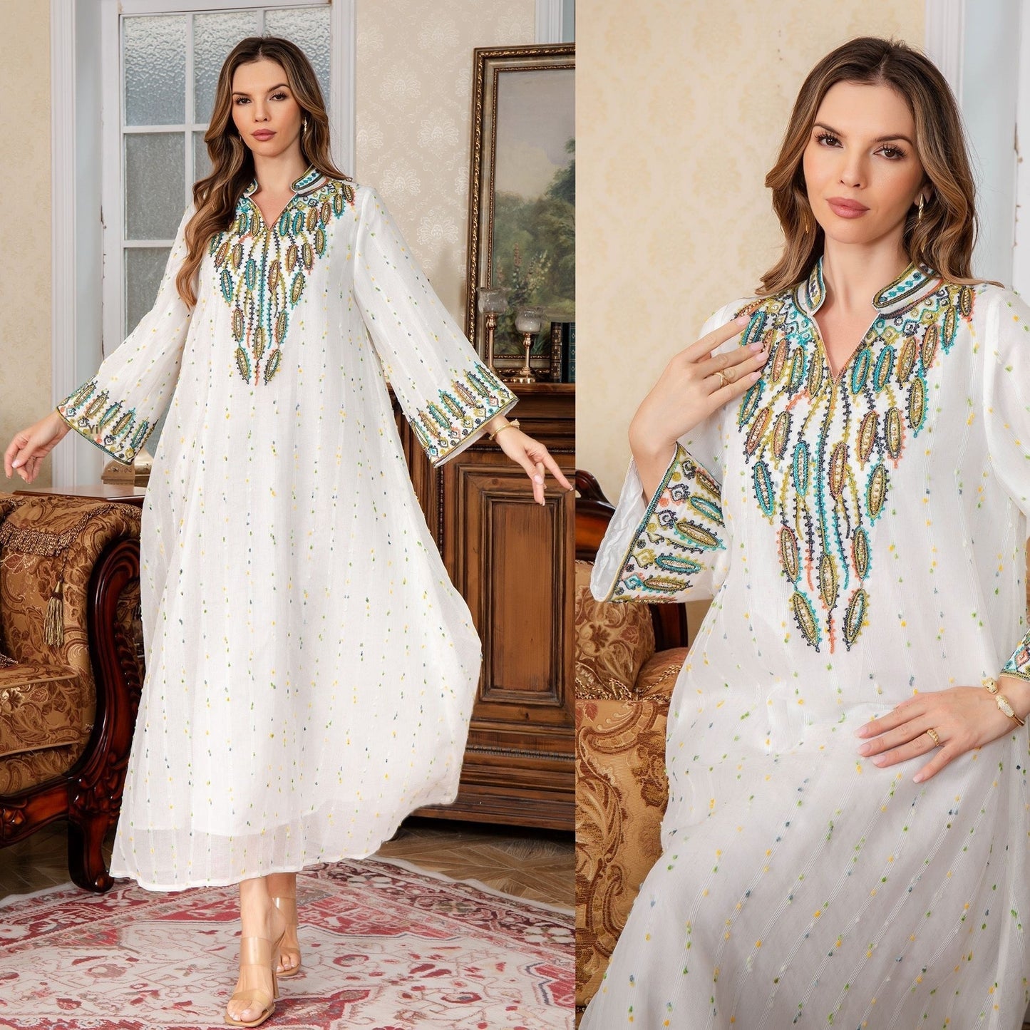 Women's Dubai Elegant Arabic Robe
