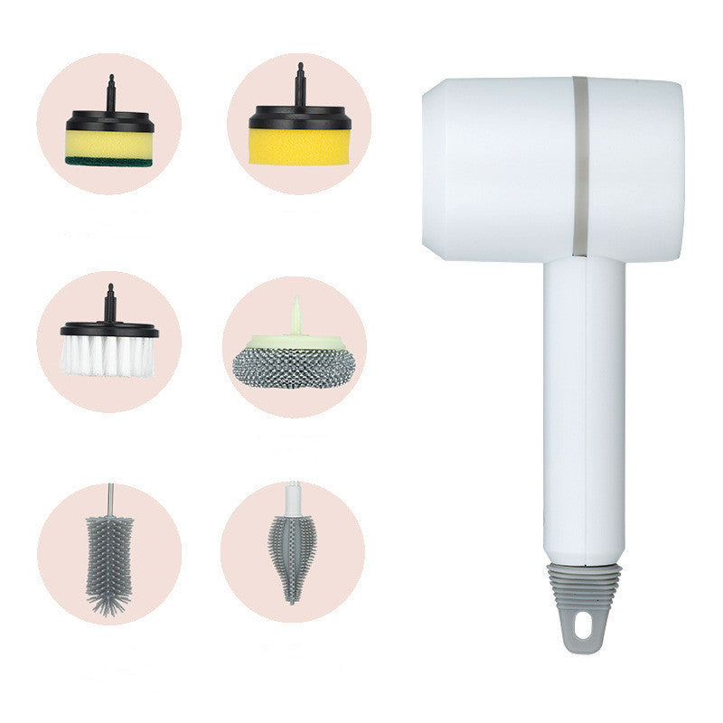 Electric Dishwashing Brush Dishwashing Brush Automatic Wireless USB Rechargeable Professional Kitchen Bathtub Tile Cleaning Brushes