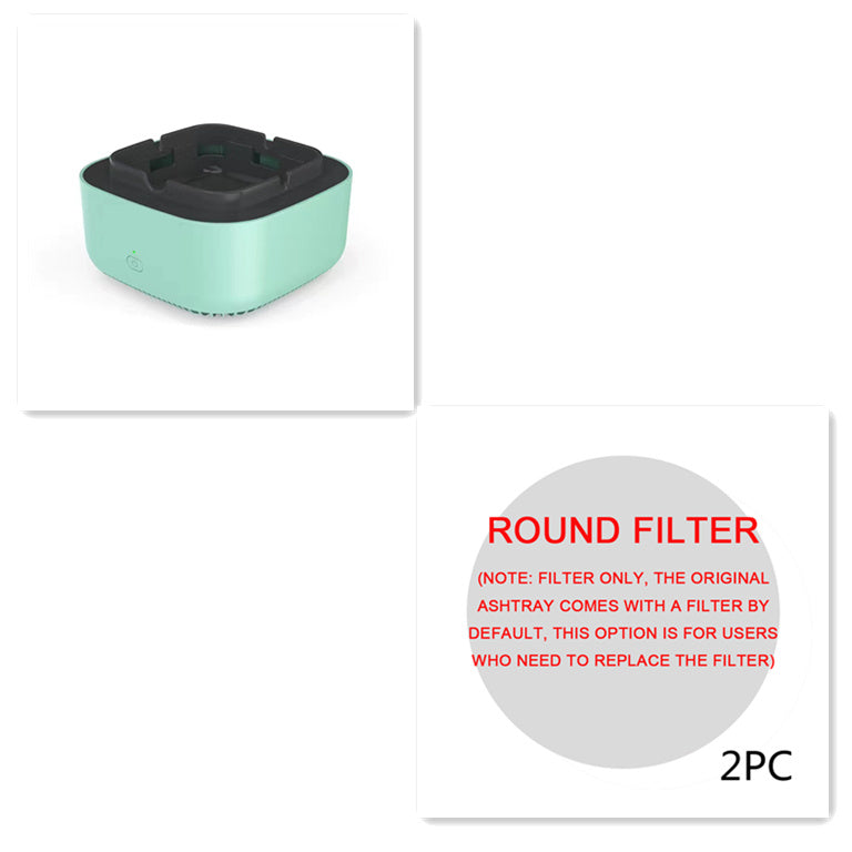 Smoke Air Removal Purification Ashtray