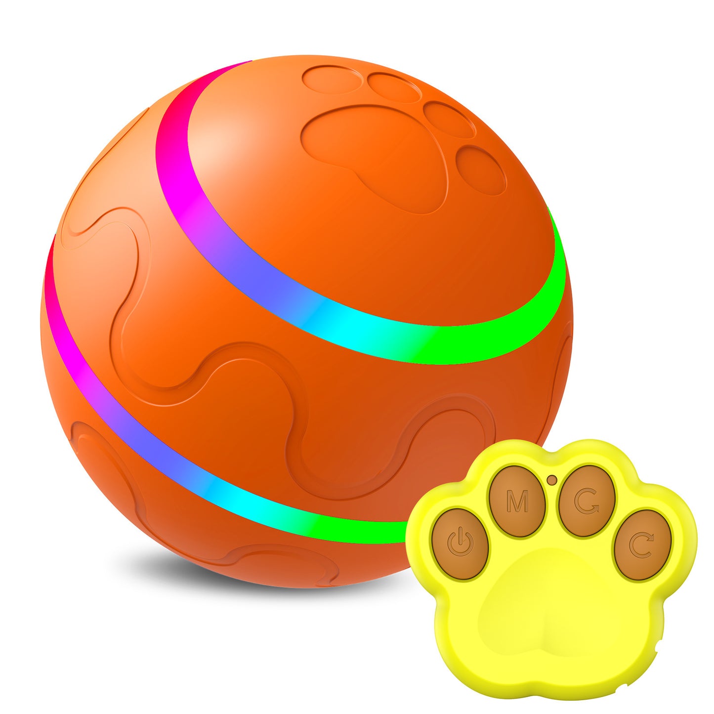 Wicked Ball Toy Intelligent Ball USB Cat Toys Self Rotating Ball Automatic Rotation Ball