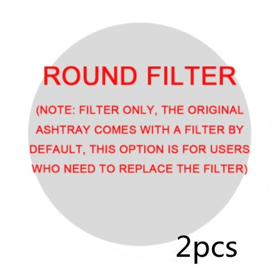 Smoke Air Removal Purification Ashtray