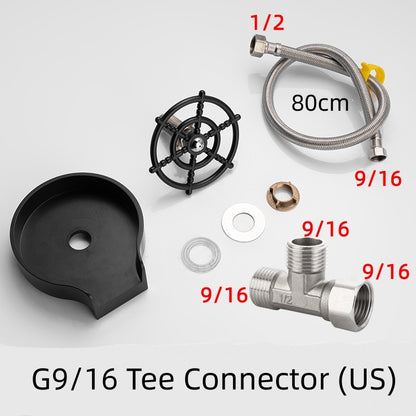 Spray Automatic Faucet Coffee Pitcher Bar Counter Cup Washer Sink High-pressure Wash Cup Tool Kitchen