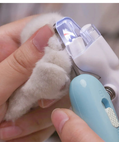Dog Nail Clippers Cat Nail Clippers LED Electric Nail Grinder Pet Supplies LED Light Pet Nail Clippers