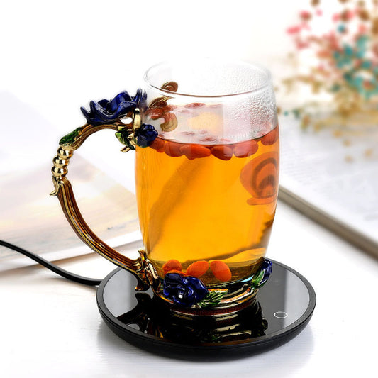 Coffee Cup Mug Warmer for Home Office Milk Tea Water Heating
