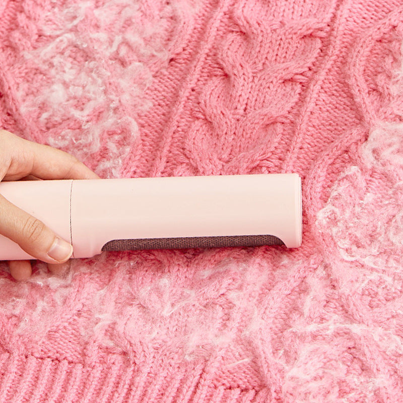 Reusable Pet Hair Remover Brush Lint Roller Portable Effective Self Cleaning Tool