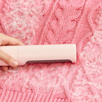Reusable Pet Hair Remover Brush Lint Roller Portable Effective Self Cleaning Tool