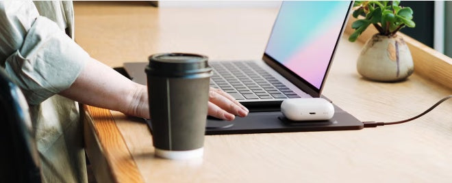 Wiresless Charging Laptop Sleeve 4 In 1