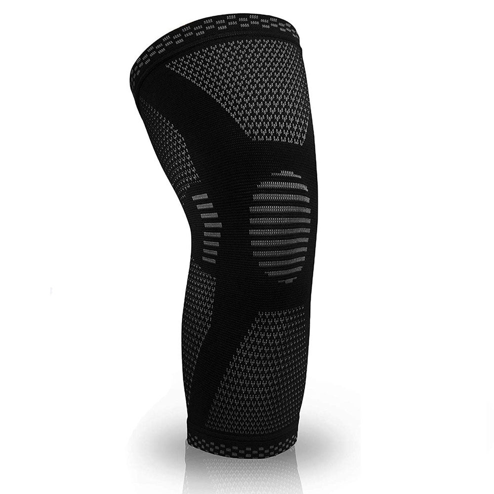 Professional Sports Knee Pads - Breathable Knitted Support for Athletes & Pain Relief