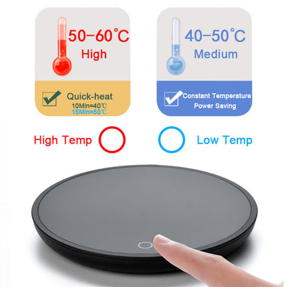 Coffee Cup Mug Warmer for Home Office Milk Tea Water Heating