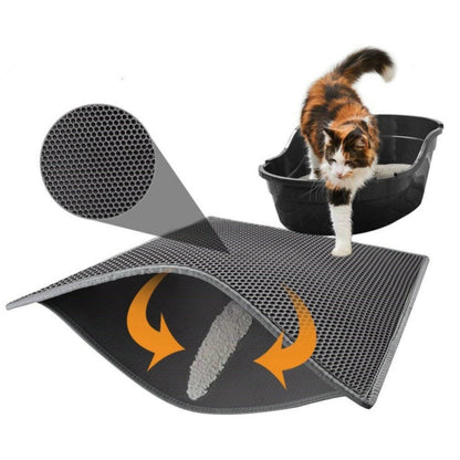 Honeycomb Cat Pad Waterproof Urine Proof Pad Pet Supplies Cat Litter Pad