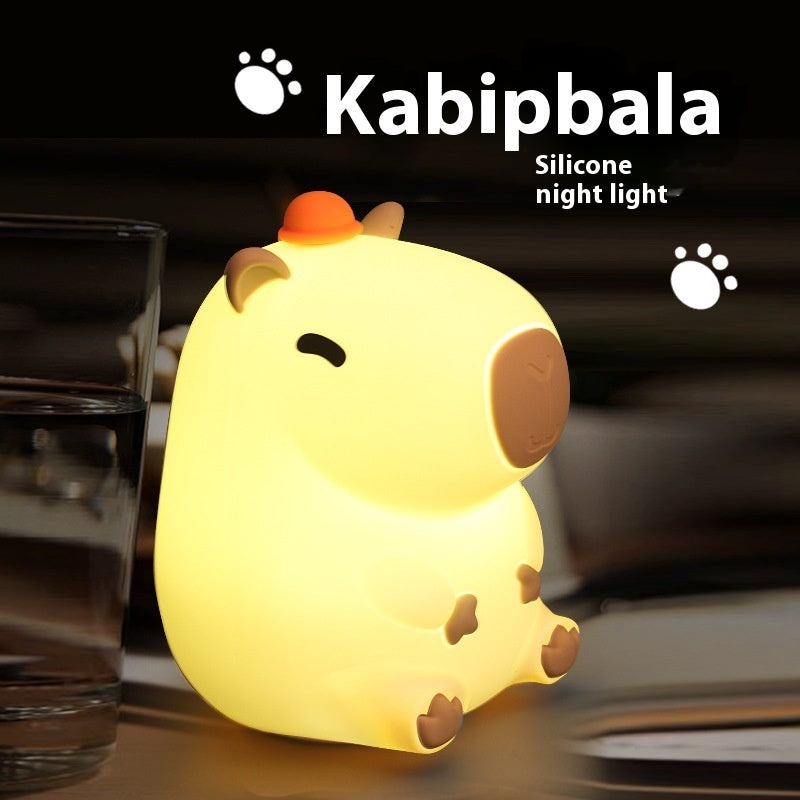 Silicone Cute Small Night Lamp Creative