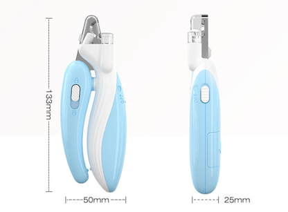 Dog Nail Clippers Cat Nail Clippers LED Electric Nail Grinder Pet Supplies LED Light Pet Nail Clippers