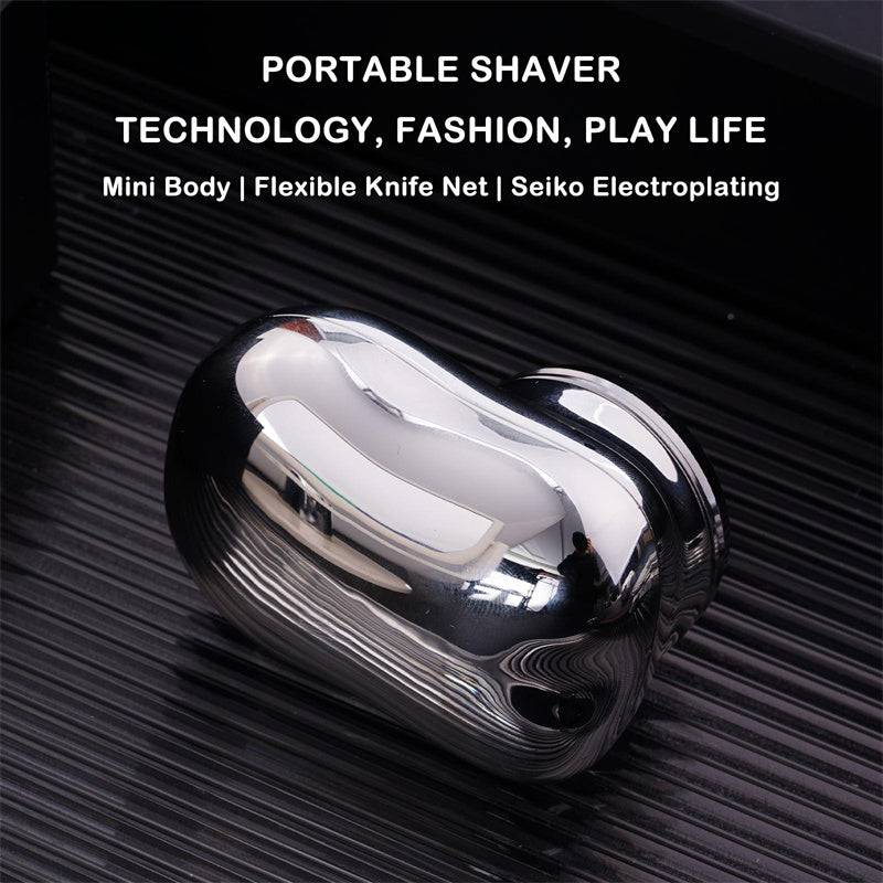 Cordless Face Shavers Rechargeable USB Mini Portable Electric Shaver Wet & Dry Painless Small Size Machine Shaving For Men