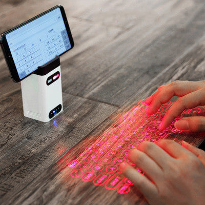 Virtual Laser Keyboard Bluetooth Wireless Projector Phone Keyboard  With Mouse Function