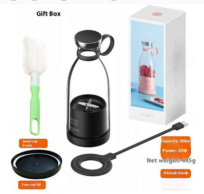 Electric Juicer Blender Mixer USB Rechargeable Machine Household Portable Blender Maker Cup Kitchen Tool Kit 350ML