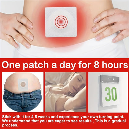 Belly Button Patch Slimming Patch Abdomen Magnetic Detox Sticker