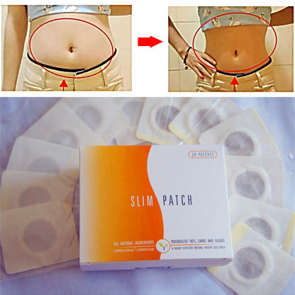 Belly Button Patch Slimming Patch Abdomen Magnetic Detox Sticker
