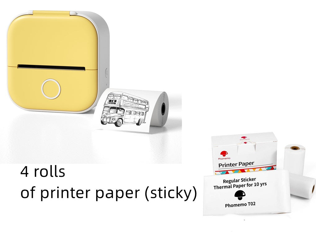 Mini Thermal Portable Label Printer