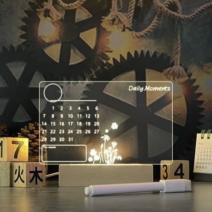 Creative Led Night Board Light USB Message Board Holiday Light With Pen Gift For Children Girlfriend Decoration Night Lamp