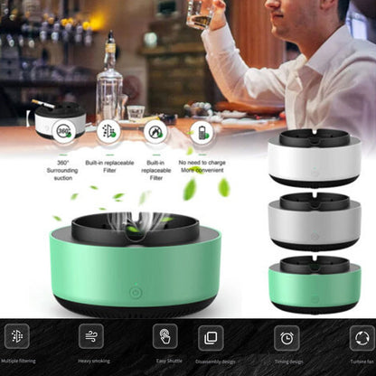 Smoke  Air Removal Purification Ashtray