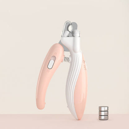 Dog Nail Clippers Cat Nail Clippers LED Electric Nail Grinder Pet Supplies LED Light Pet Nail Clippers