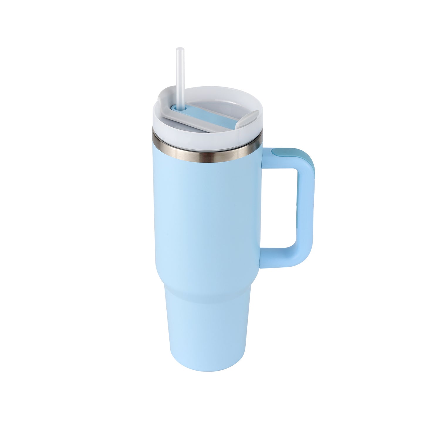Stainless Steel Coffee Cup 1200ML Spill Proof Vacuum Tumbler With Lid Tapered Mug Gifts For Valentine Lover Suitable For Car Gym Office Travel