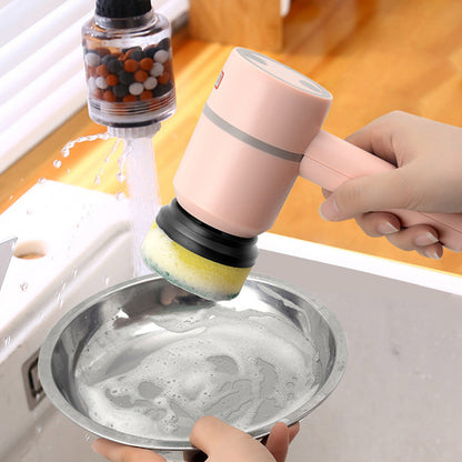 Electric Dishwashing Brush Dishwashing Brush Automatic Wireless USB Rechargeable Professional Kitchen Bathtub Tile Cleaning Brushes