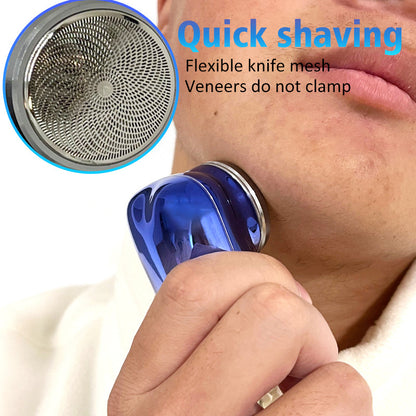 Cordless Face Shavers Rechargeable USB Mini Portable Electric Shaver Wet & Dry Painless Small Size Machine Shaving For Men