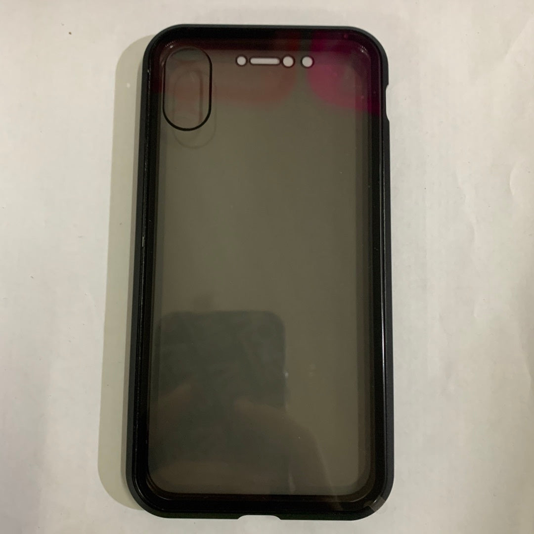 Anti-peep Phone Case Magnetic Protective Shell Magnetic Privacy Glass Case For Phone
