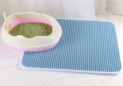 Honeycomb Cat Pad Waterproof Urine Proof Pad Pet Supplies Cat Litter Pad