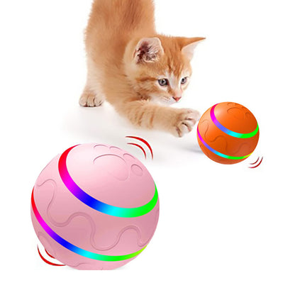 Wicked Ball Toy Intelligent Ball USB Cat Toys Self Rotating Ball Automatic Rotation Ball