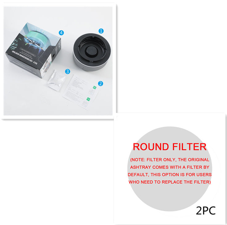 Smoke  Air Removal Purification Ashtray