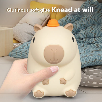 Silicone Cute Small Night Lamp Creative