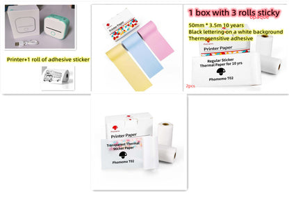 Mini Thermal Portable Label Printer