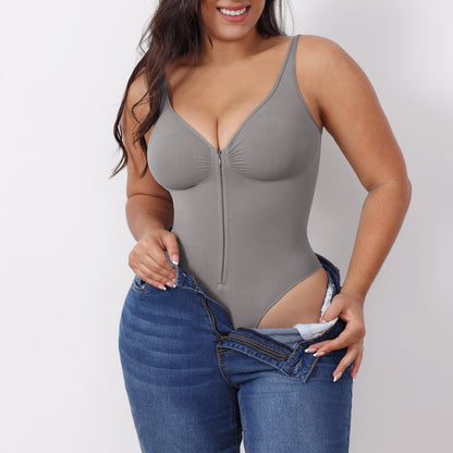 Women's Underwear Bodysuit Corset Body Shaper Waist Shaper Shapewear Woman Post-Surgical Slimming Zip Jumpsuit