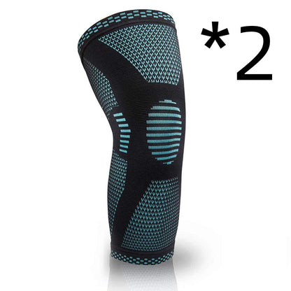 Professional Sports Knee Pads - Breathable Knitted Support for Athletes & Pain Relief