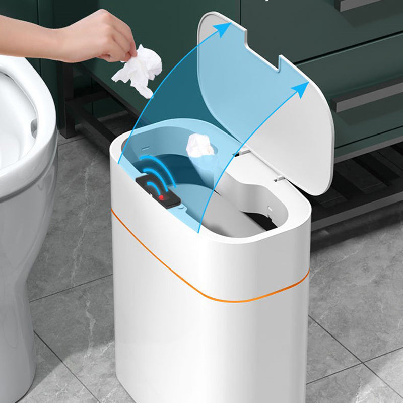 Automatic Smart Dustbin  Smart Trash Can With Lid For Bedroom And Living Room Kitchen Storage Box Trash Can Induction Small Car Box Smart Trash Bin